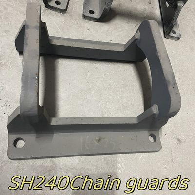 Q235 Каменная экскаваторная рельсовая защита SH240 16cm 25cm экскаваторные аксессуары