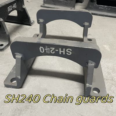 Q235 Каменная экскаваторная рельсовая защита SH240 16cm 25cm экскаваторные аксессуары
