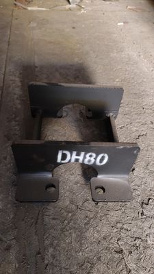 Q235 Каменная экскаваторная рельсовая защита Ссылка DH80 Экскаваторные принадлежности