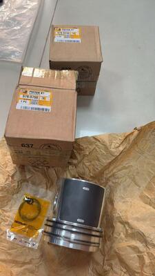 Оригинальные запчасти для двигателей экскаваторов CAT, доступны для всех моделей экскаваторов CAT. Оригинальный поршень для экскаватора CAT: Высокопрочный материал обеспечивает эффективную мощность.